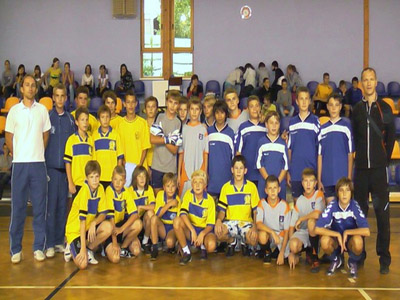 Młodzi piłkarze z Kijowa zawitali do Wadowic