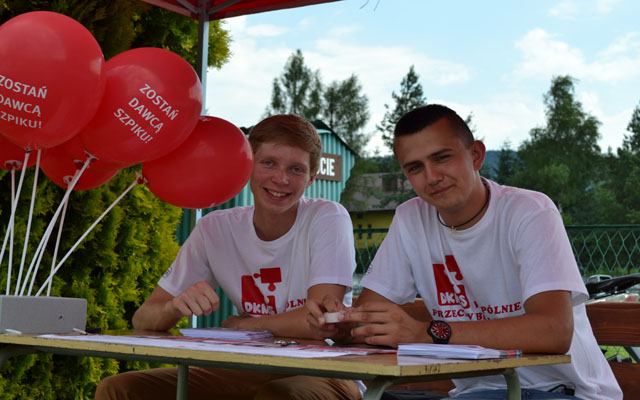 W Łękawicy też rejestrują potencjalnych dawców!