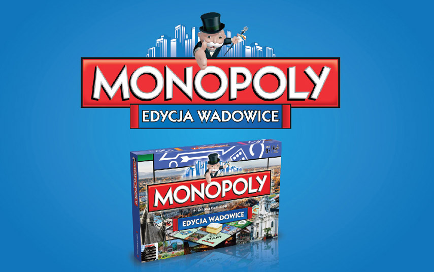 Wadowice z własną edycją gry Monopoly!