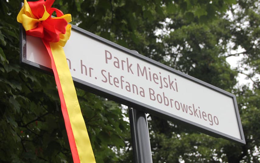 Andrychowski Park Miejski pod patronatem hrabiego Bobrowskiego
