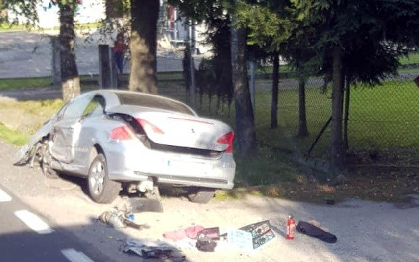 Zderzenie aut w Sosnowicach. Jedna osoba trafiła do szpitala