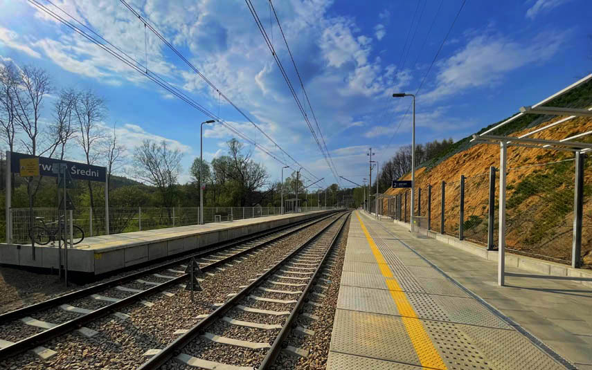 Do końca maja mijanka i nowy przystanek kolejowy w Barwałdzie mają być gotowe