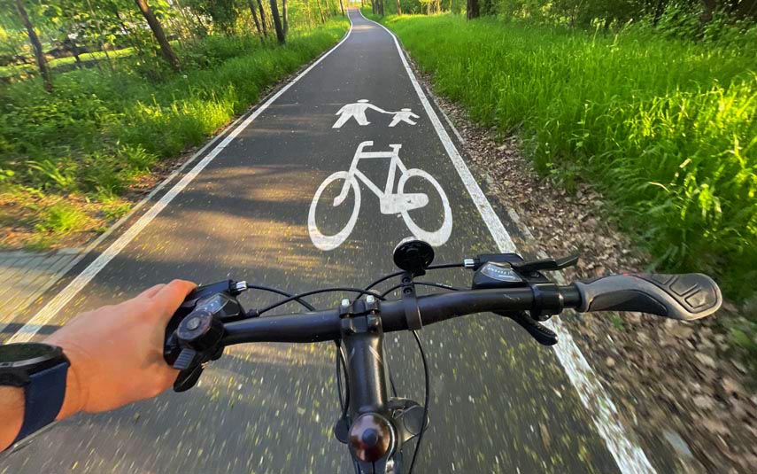 W ostatnich latach w Wadowicach powstało 15 kilometrów tras rowerowych
