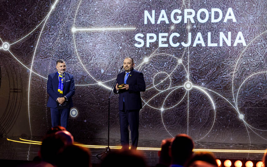 Tomasz Łysoń wyróżniony nagrodą specjalną podczas Gali Finałowej EY Przedsiębiorca Roku