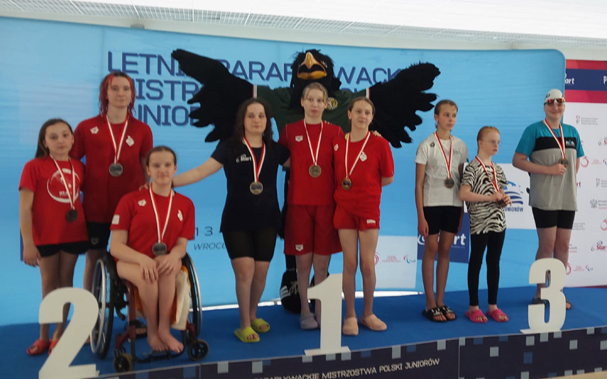 Niepełnosprawni pływacy z naszego regionu powrócili z medalami