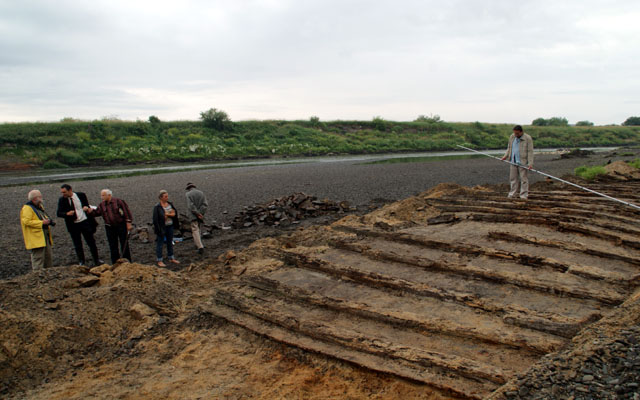 Archeolodzy odkryli drewniany statek rzeczny