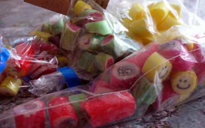 Zuchy w fabryce cukierków