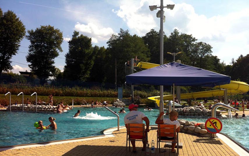 Andrychowski odkryty basen w tym sezonie odwiedziło pona 50 tysięcy osób