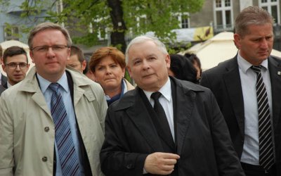 Jarosław Kaczyński gościł w Wadowicach