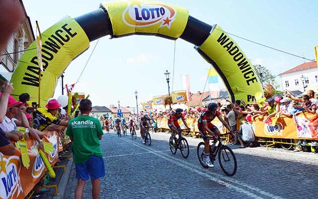 Tour de Pologne znowu przejedzie przez Wadowice!
