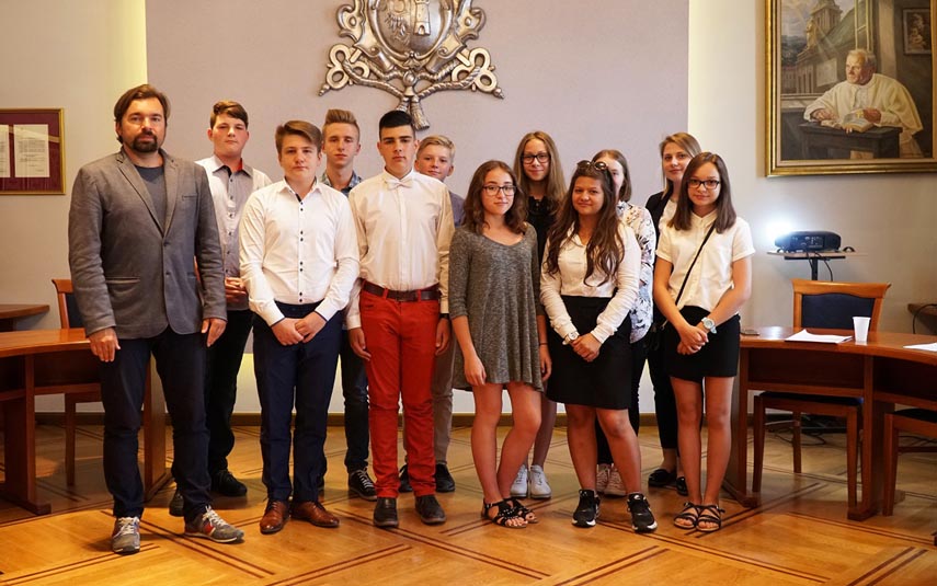Młodzieżowa Rada Miejska w Wadowicach zainaugurowała swoją działalność