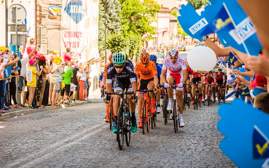 Przez Wadowice przejechali kolarze 74. Tour de Pologne