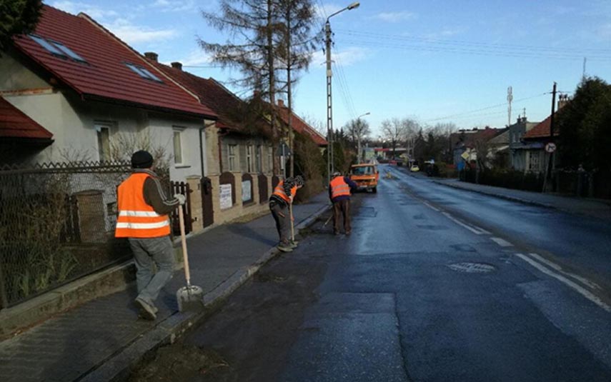 Rozpoczęło się sprzątanie Wadowic i okolic po zimie