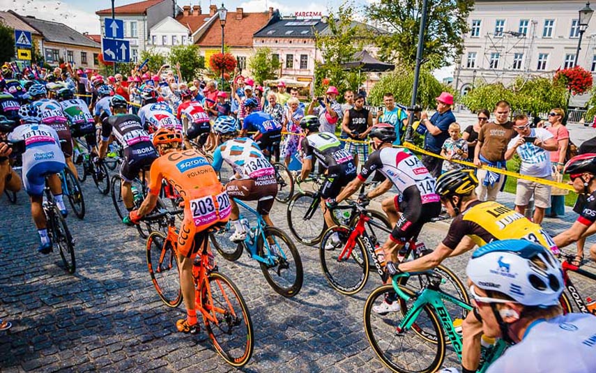 Kolarze Tour de Pologne przemkną przez powiat. Zobaczcie mapkę i rozpiskę przejazdów