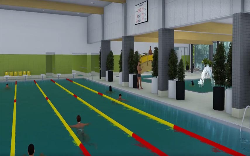 Tak będzie wyglądał w środku nowy andrychowski basen (WIDEO)