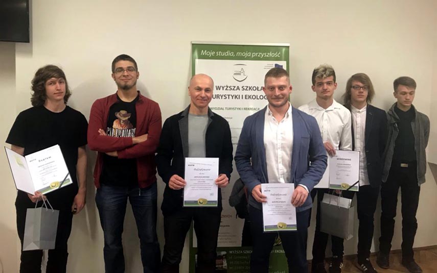 Informatycy z Gorzenia zdominowali konkurs w Suchej