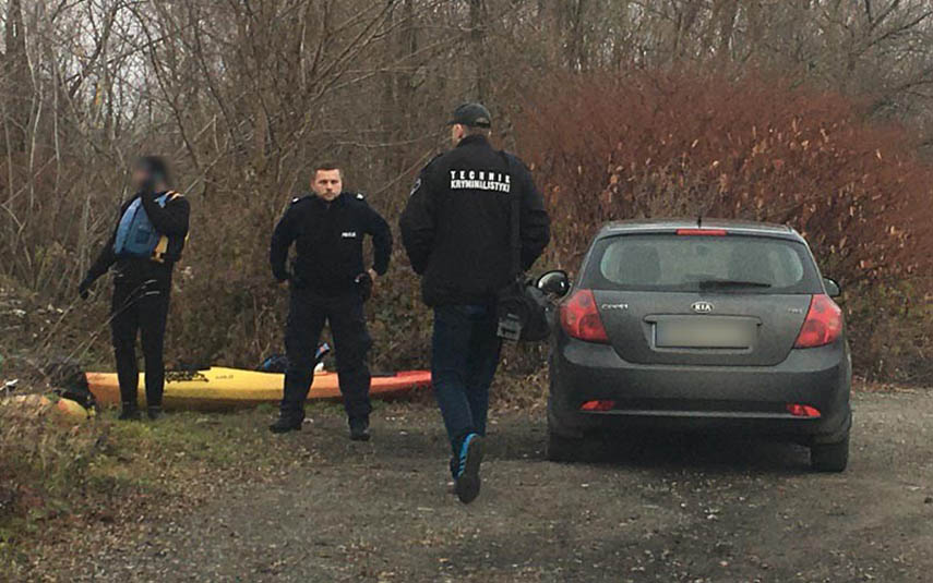 Policja ustaliła tożsamość mężczyzny znalezionego przez kajakarzy w Skawie