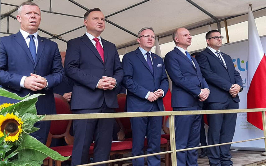 Prezydent Andrzej Duda na pielgrzymce w Kalwarii Zebrzydowskiej