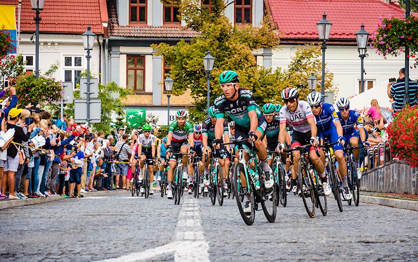 Podczas finałowego etapu koalrze  80. Tour de Pologne przejadą przez gminy Wieprz, Tomice i Spytkowice