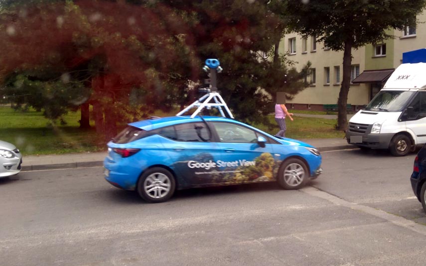 Samochód Google Street View jeździ po naszej okolicy. Gigant aktualizuje zdjęcia