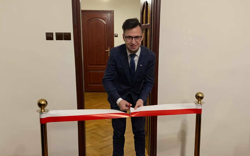 Filip Kaczyński i Beata Szydło otworzyli w Wadowicach  biuro poselskie