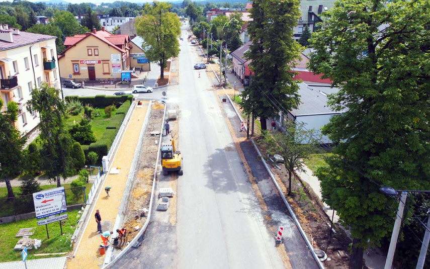 I etap remontu ulicy Lwowskiej zakończy się w tym roku