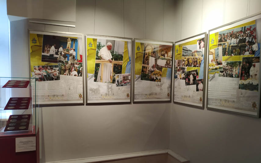 Muzealna ekspozycja na papieski jubileusz