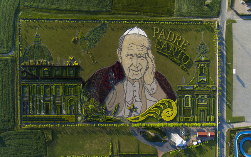Ogród Jana Pawła II w Inwałdzie zaprasza w setne urodziny papieża