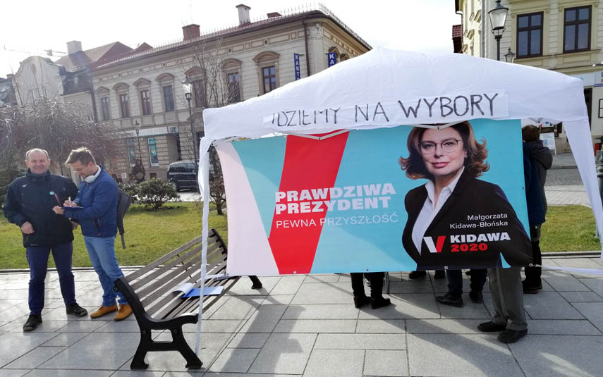 Prezydencka kampania nabiera rozpędu. Na rynku zbierano podpisy poparcia dla Małgorzaty Kidawy-Błońskiej