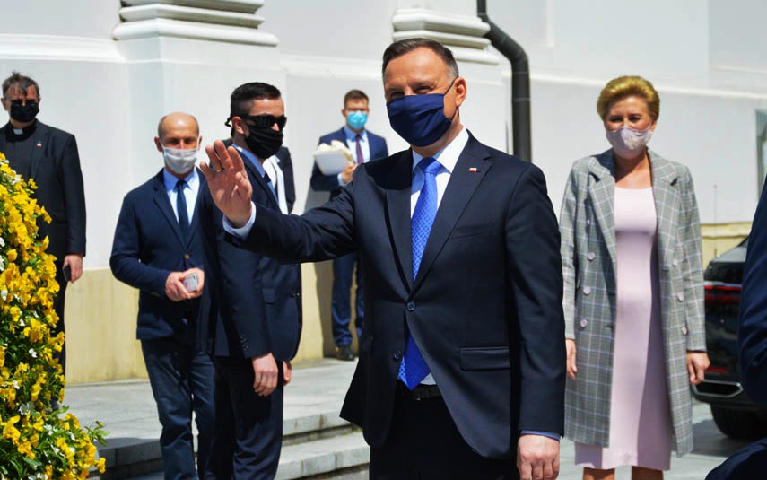 Prezydent Andrzej Duda wraz z małżonką odwiedzili Wadowice