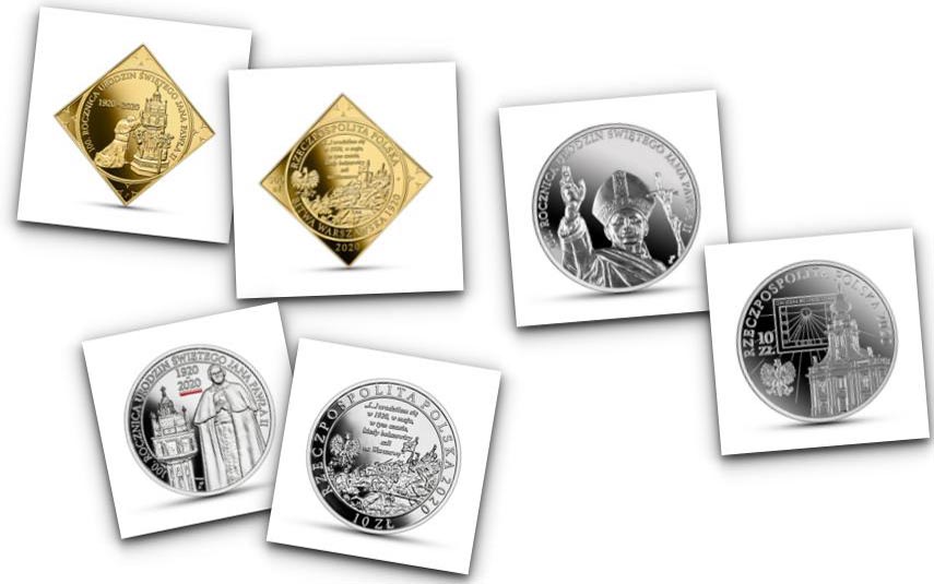 Rusza sprzedaż papieskich monet kolekcjonerskich. Zobaczcie jak wyglądają i ile kosztują
