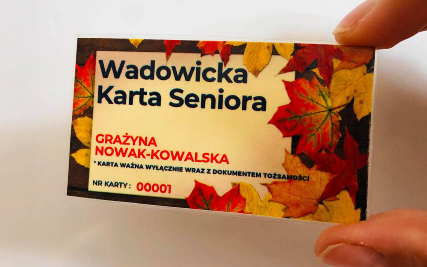 Od 1 grudnia rusza Wadowicka Karta Seniora. Można składać wnioski