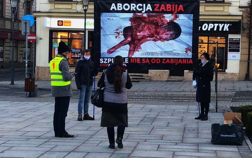 Kolejne pikiety przeciwko aborcji w Andrychowie i Wadowicach