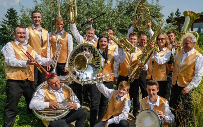 Orkiestra dęta OSP z Roczyn w finale ważnego konkursu
