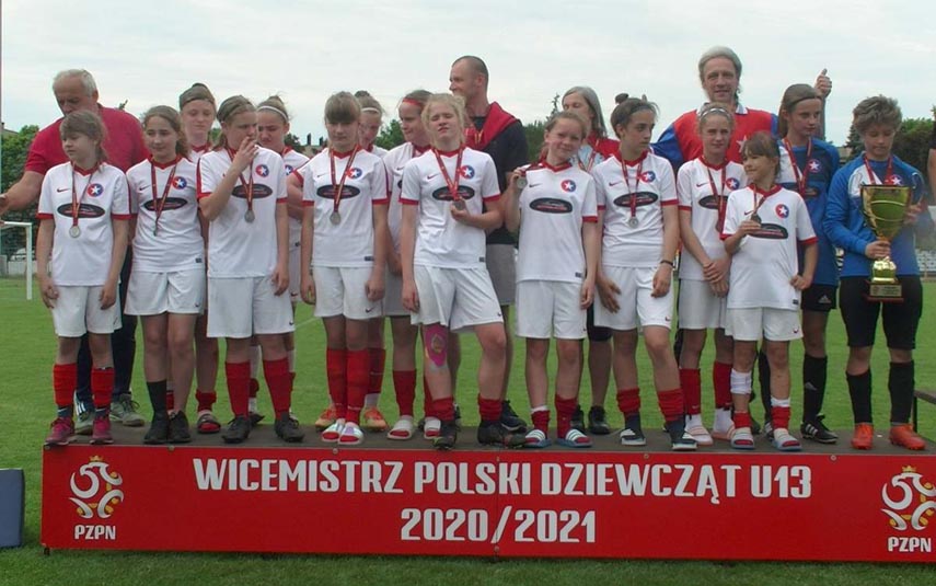 Piłkarki Wisły Brzeźnica wicemistrzyniami Polski!