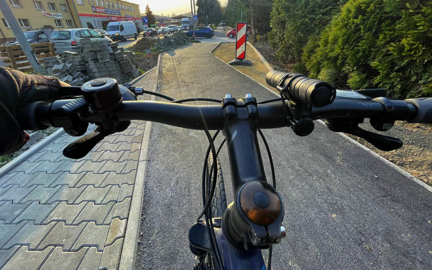 Trasa rowerowa przy ulicy Putka już wyasfaltowana