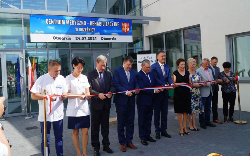 W Brzeżnicy uroczyście otwarto Centrum Medyczno – Rehabilitacyjne