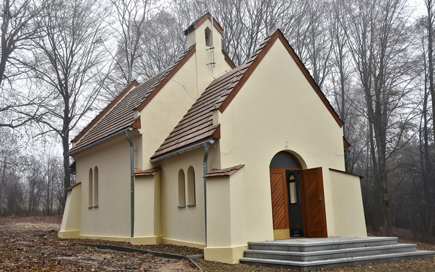 Kaplica w Bachowicach jak nowa