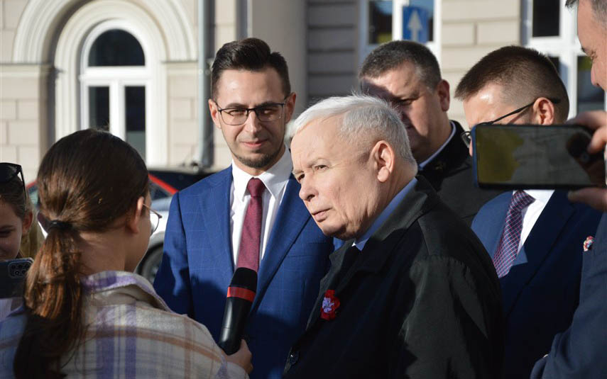 Po wizycie w Wadowicach prezesa Kaczyńskiego szykuje się sprawa w sądzie
