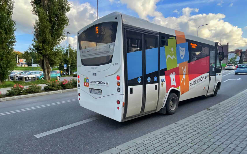 Projekt autobusowy w Andrychowie zakończony sukcesem