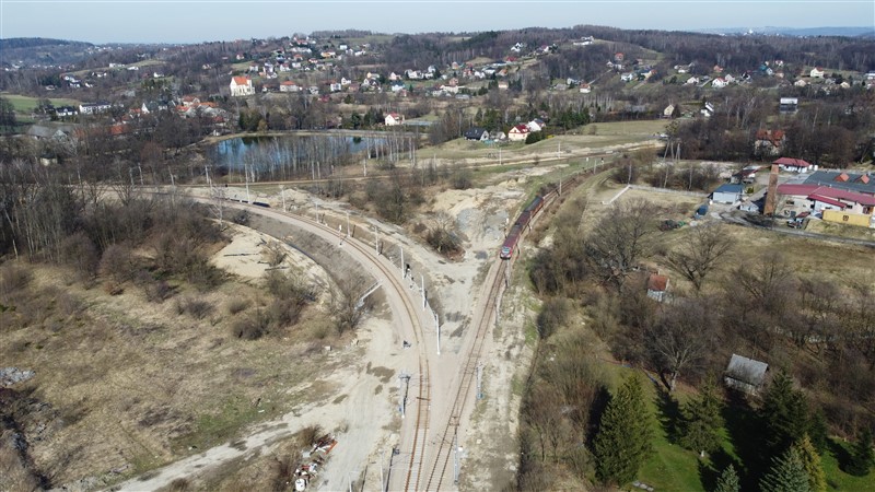 Kolej zakończyła prace z łącznicą w Kalwarii Zebrzydowskiej. Od niedzieli pojadą po niej pociągi