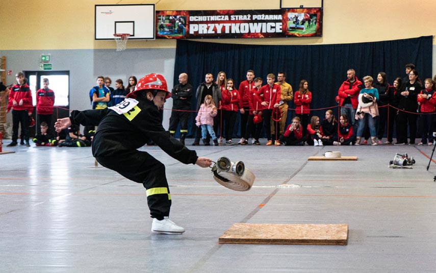W Przytkowicach rywalizowali młodzi strażacy