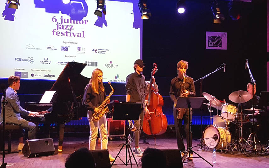 Szkoła muzyczna zaprasza na koncert laureata konkursu Junior Jazz Festival 2023