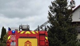 Zrobiło się zimniej, strażacy interweniują przy pożarach sadzy w kominach